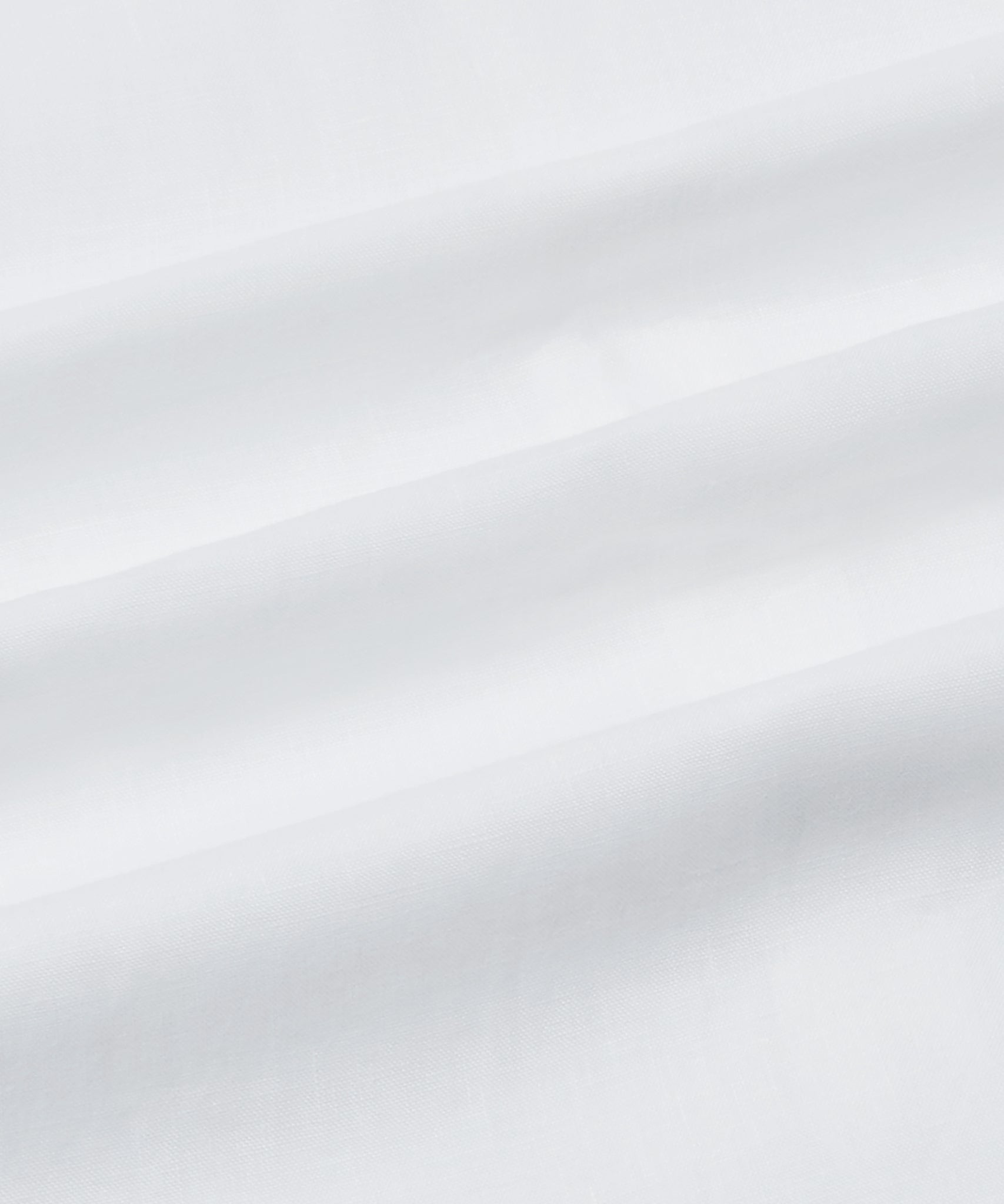 White Classic Fit Essential Linen Button Down Smart Casual Shirt