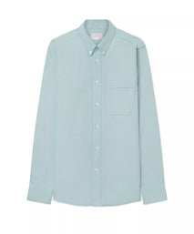 Teal Green Tailored Fit Button Down Smart Casual American Oxford Shirt