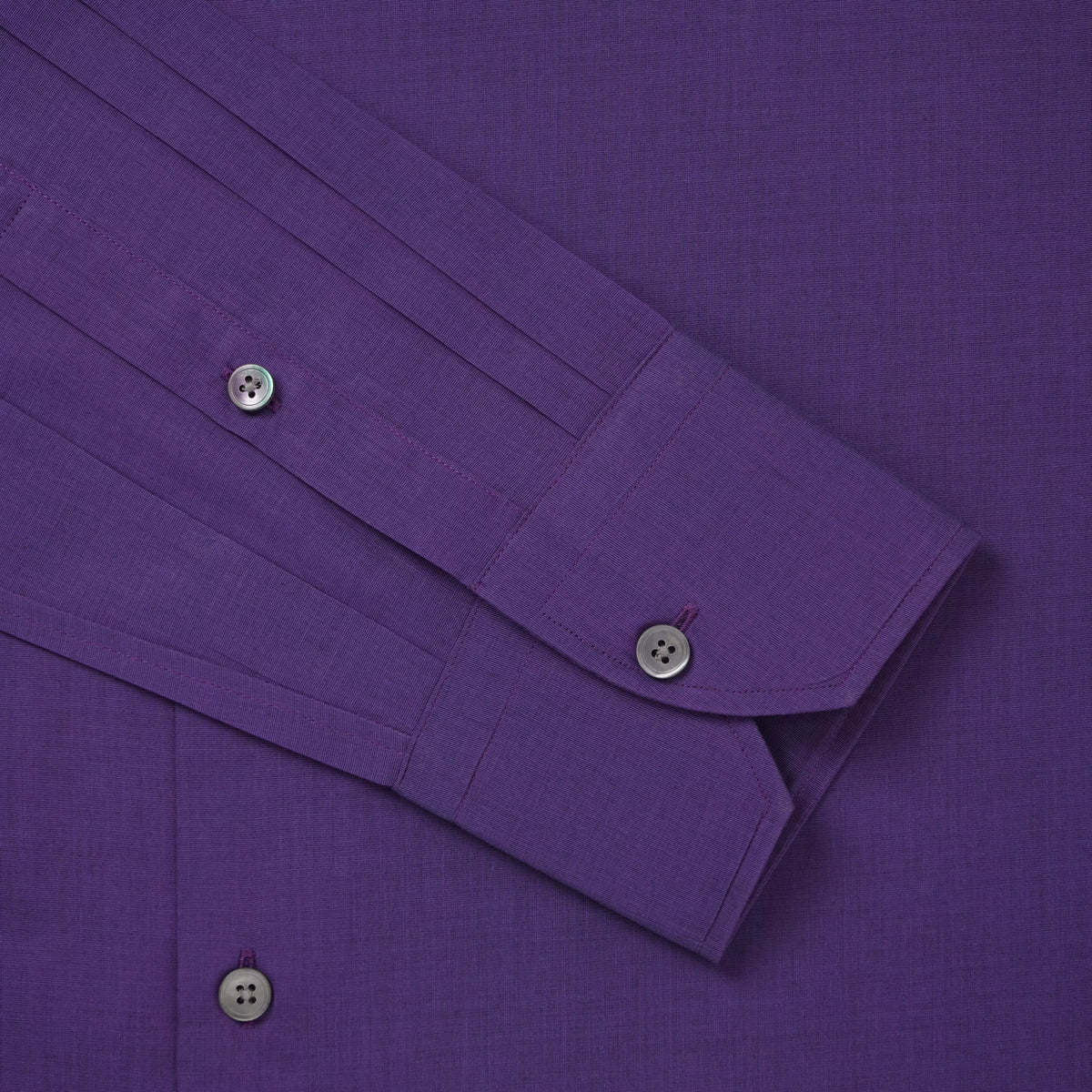 Purple Slim Fit Lightweight End on End Formal Shirt